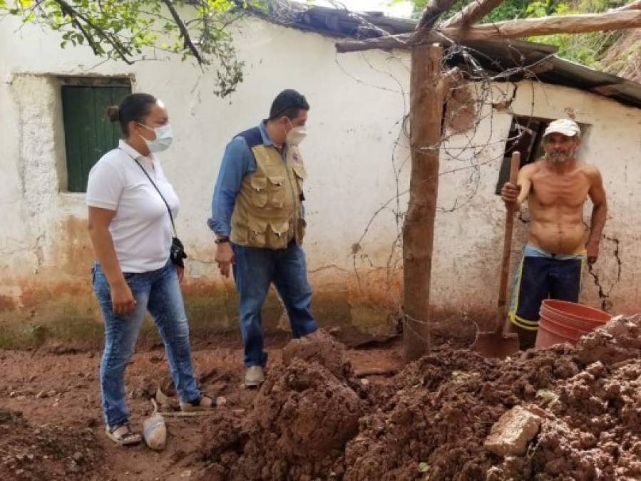 Alerta amarilla: Lluvias provocan primeros daños en Honduras (FOTOS)