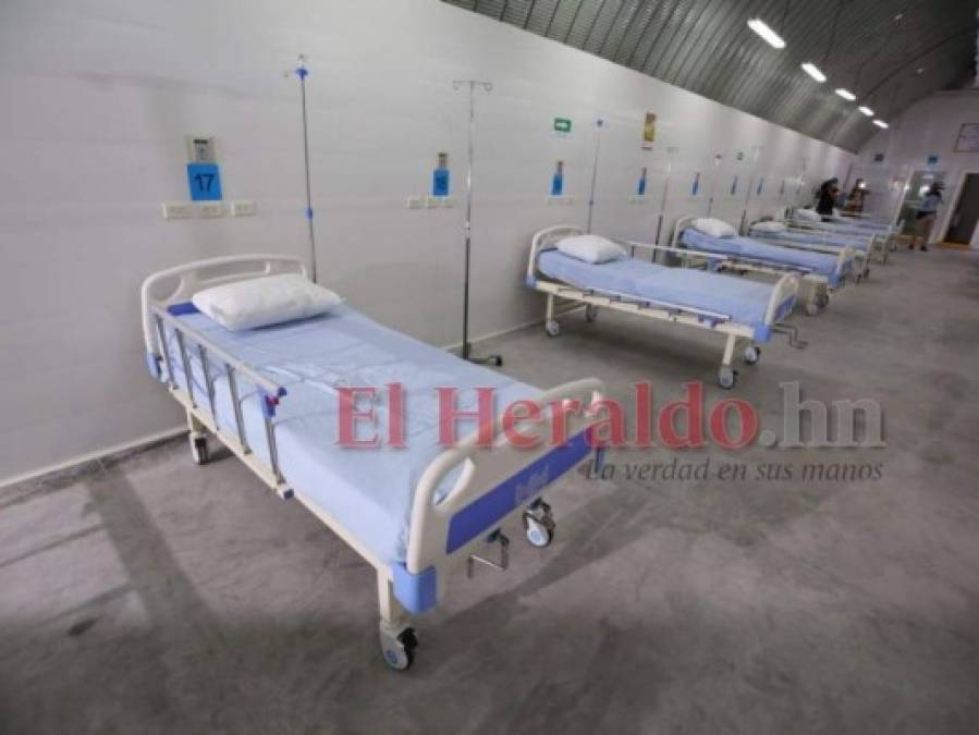 FOTOS: Así luce la sala de covid-19 inaugurada en el Hospital Escuela