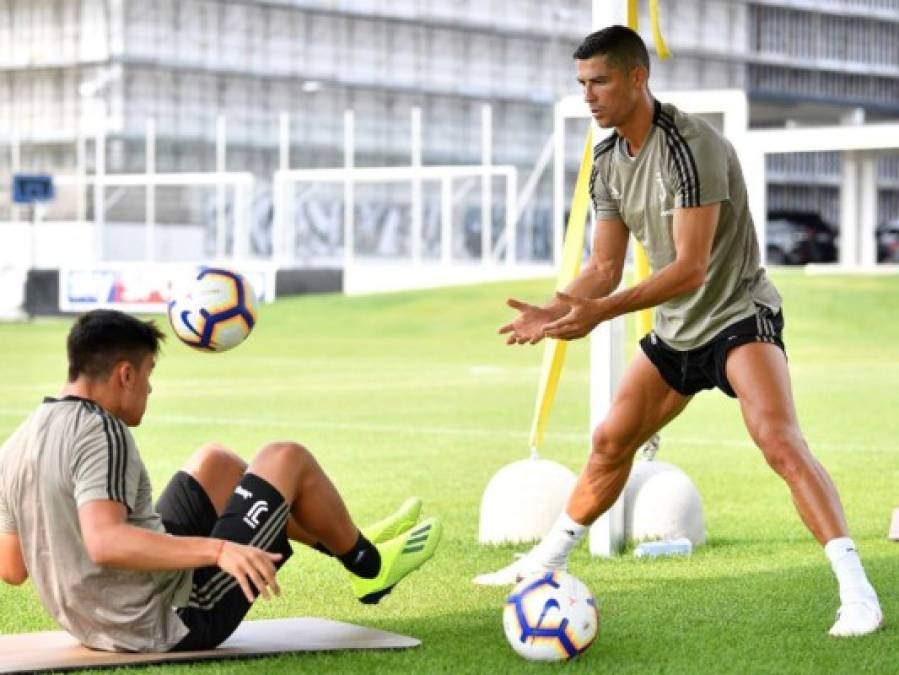 Así está Cristiano Ronaldo a once días de su debut con la Juventus