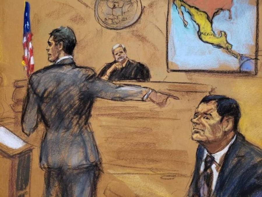 'El Chapo' Guzmán: Lo que ha pasado en los primeros dos días de juicio