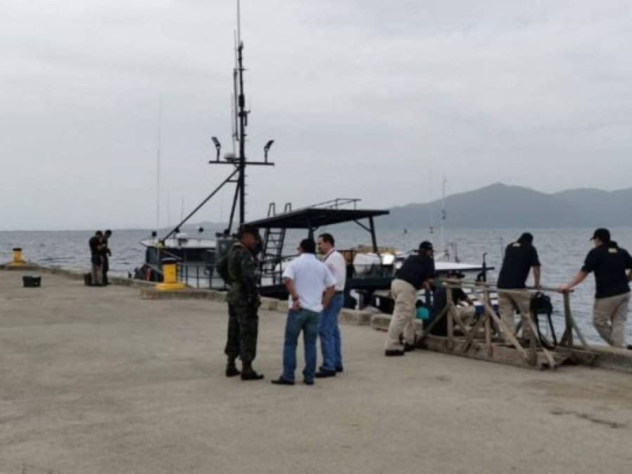 FOTOS: Así fue la potente incautación de droga en el Caribe hondureño