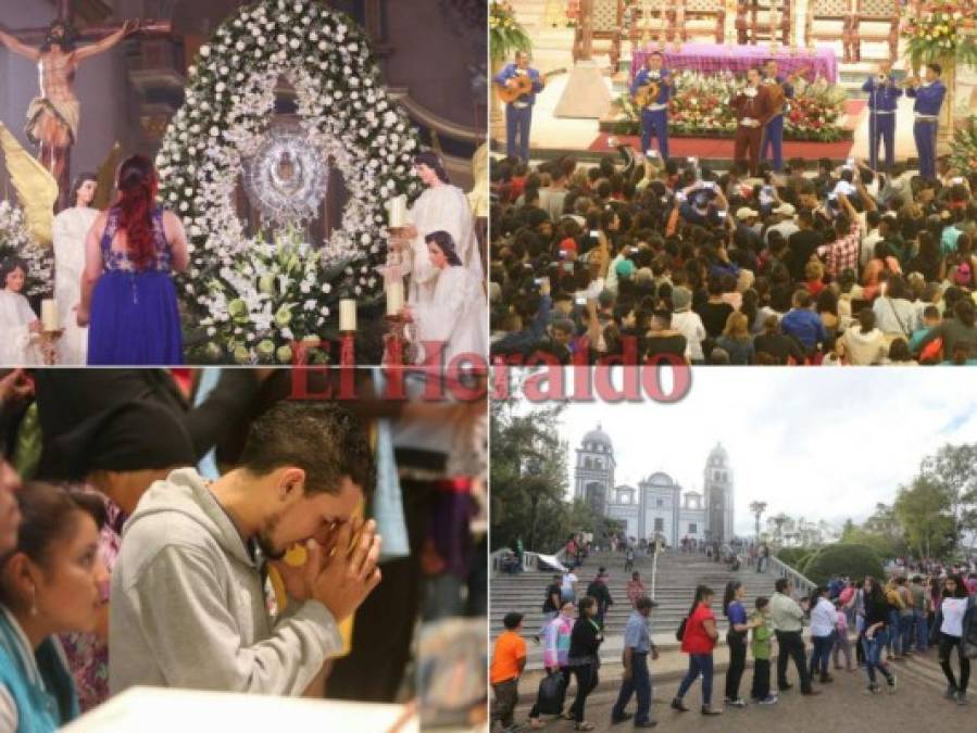 Las mejores fotos de la Alborada a la Virgen de Suyapa