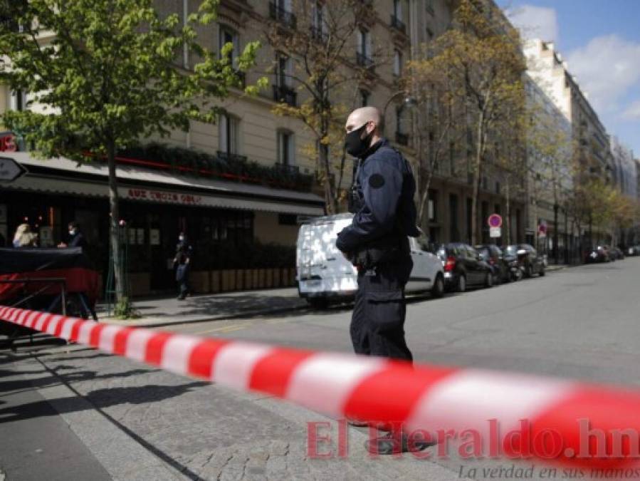 Las imágenes del tiroteo en París frente a un hospital que causó momentos de pánico