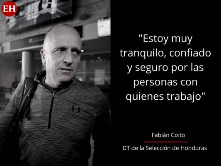 Las frases de Fabián Coito a pesar de la crisis en la 'H'