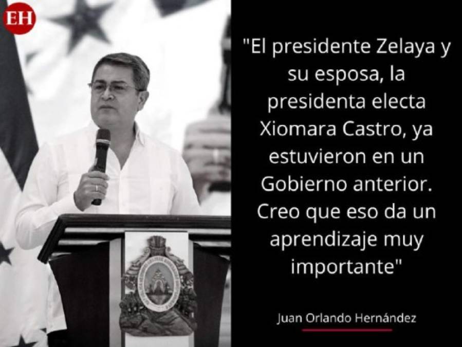 15 frases de Juan Orlando Hernández en su entrevista con EL PAÍS