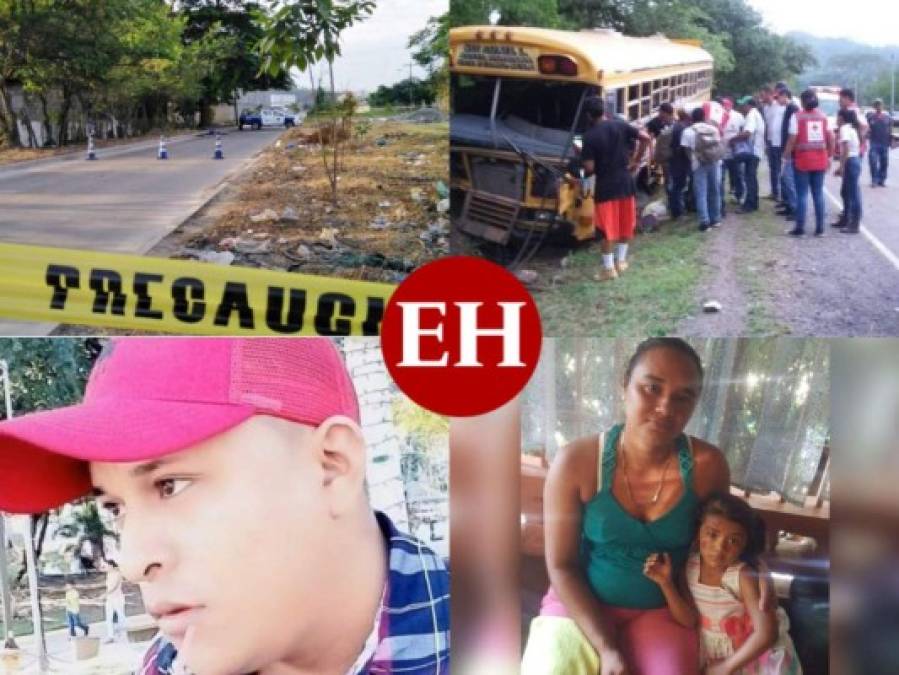 FOTOS: Muertes violentas, accidentes y capturas deja el fin de semana en Honduras