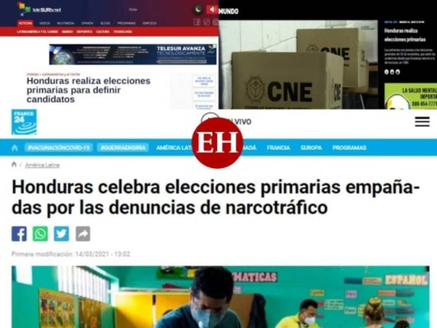 Así observó el mundo las elecciones primarias en Honduras