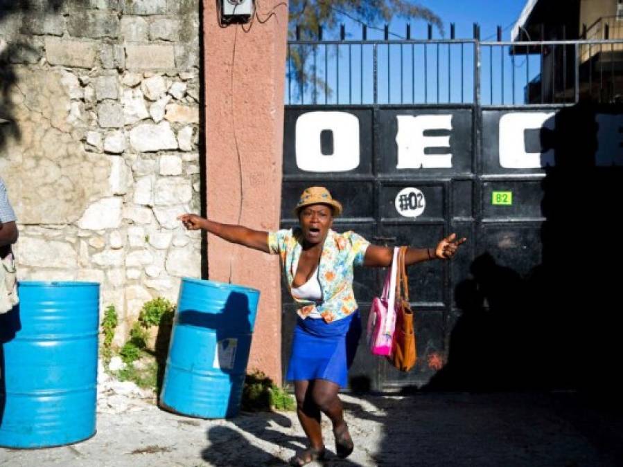 Las dramáticas fotos del incendio en orfanato de Haití; 15 niños muertos