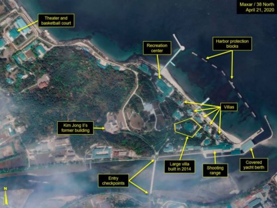 Las imágenes satelitales que revelarían dónde está el misterioso dictador Kim Jong Un