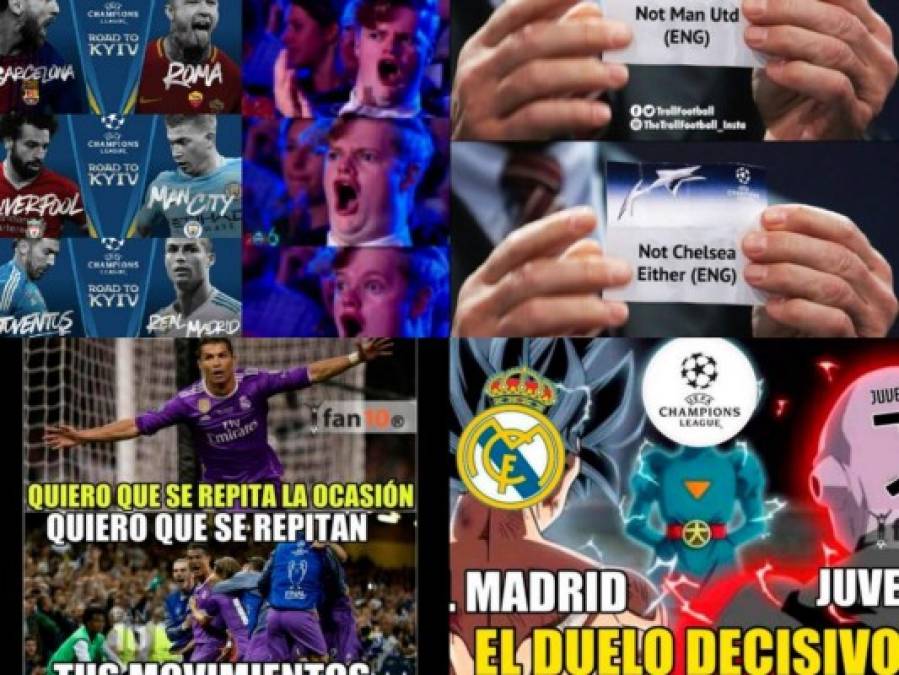 Los memes más divertidos del sorteo de los cuartos de la Champions League