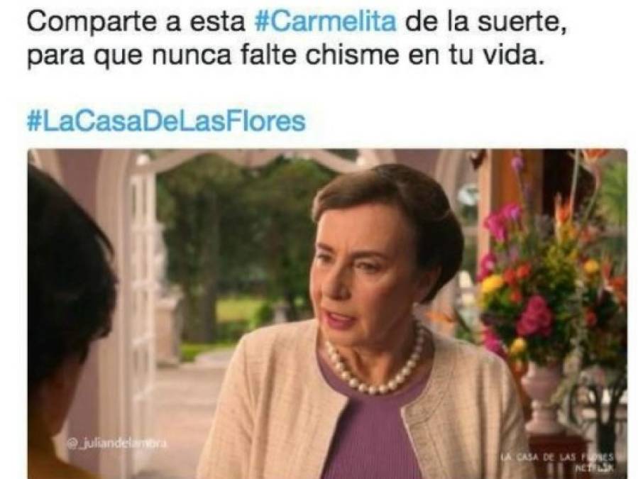 Los divertidos memes que ha generado la nueva serie de Netflix 'La Casa de las Flores'