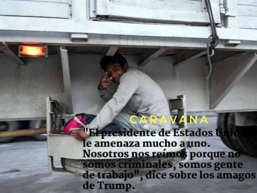 En 7 frases, así fue la llegada de la caravana de migrantes a Ciudad de México