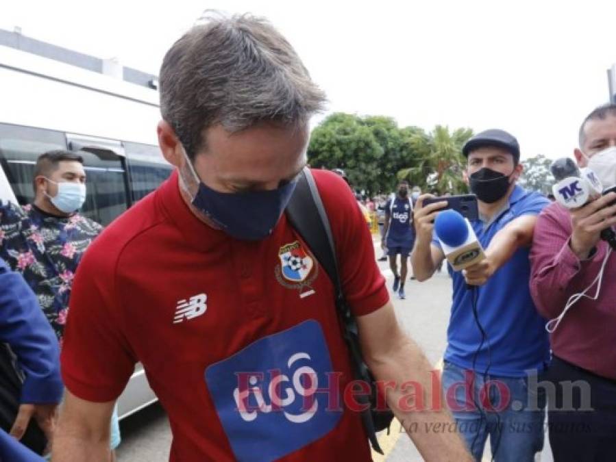 ¡Rival en casa! Así fue la llegada de la selección de Panamá a San Pedro Sula (Fotos)