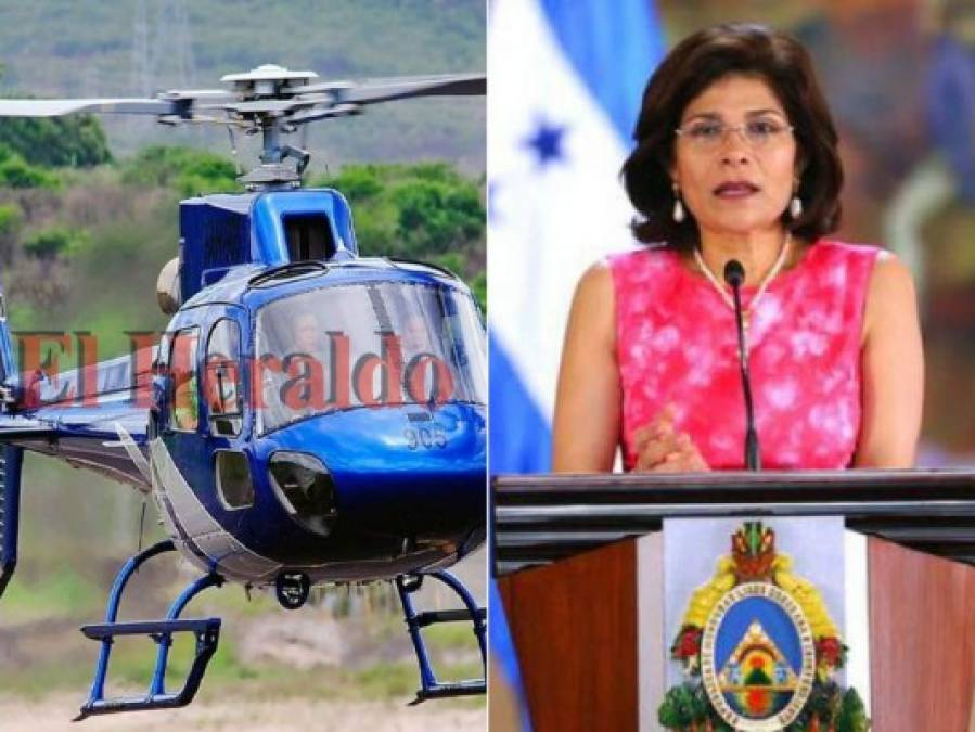 FOTOS: Así es el helicóptero en el que viajaba Hilda Hernández