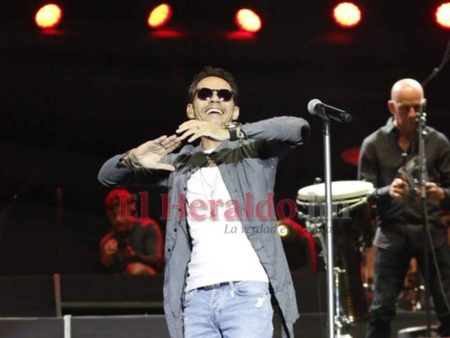 FOTOS: Marc Anthony enamoró a los hondureños con espectacular concierto en Tegucigalpa