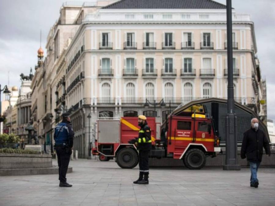 FOTOS: Calles desoladas y más de 114 mil infectados por coronavirus en España