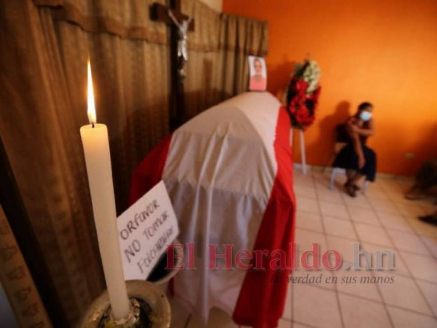 Primeras imágenes del velorio de Francisco Gaitán, alcalde de Cantarranas