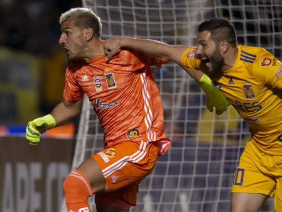 FOTOS: La eufórica celebración de Nahuel Guzmán tras salvar a Tigres