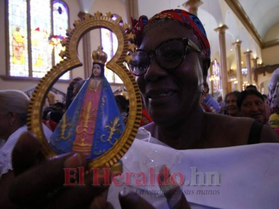 Devoción y entrega en 273 aniversario de hallazgo de la Virgen de Suyapa (FOTOS)