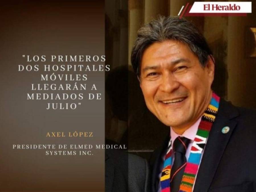 'No hay falsificación': así se defiende Axel López de cuestionada compra de hospitales móviles