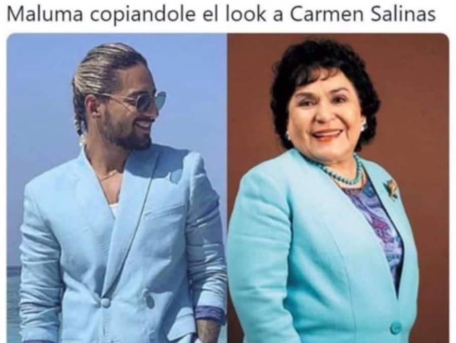 Los memes contra Maluma tras llamarse 'Juan del Mar'