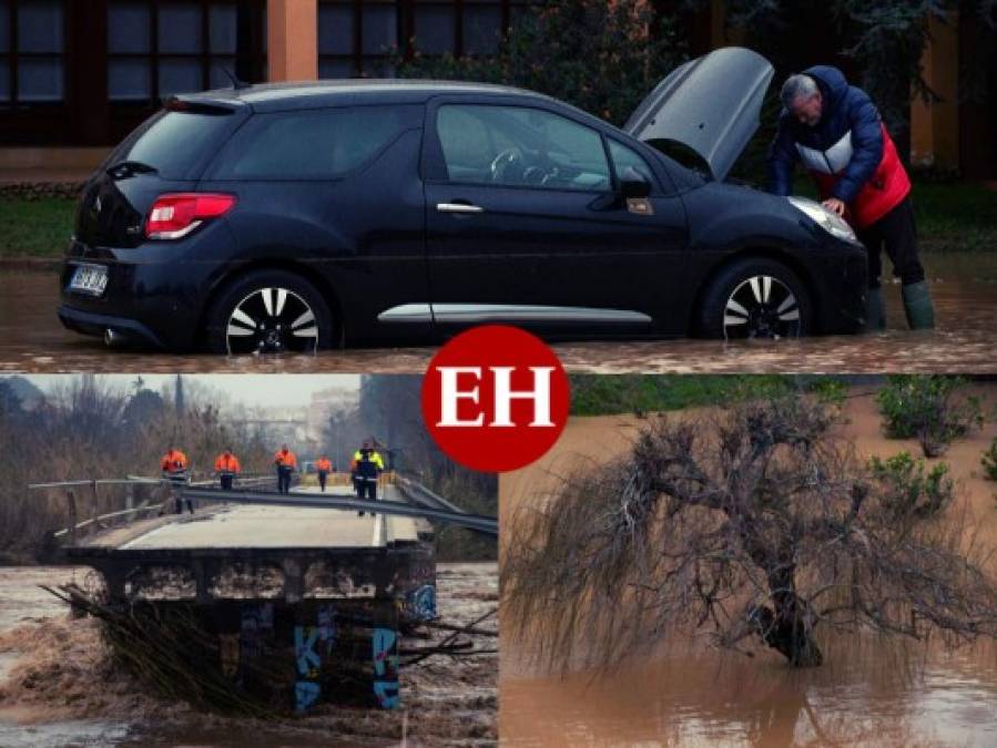 Las imágenes del temporal Gloria en España; ya son siete los muertos