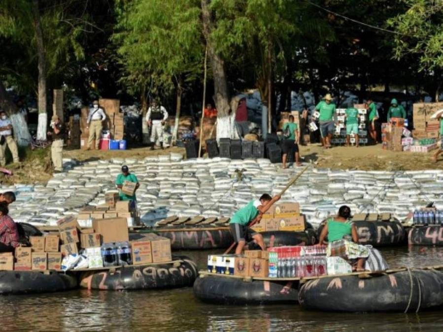 Caravana llega a Tecún Umán y halla blindada la frontera de México (FOTOS) 