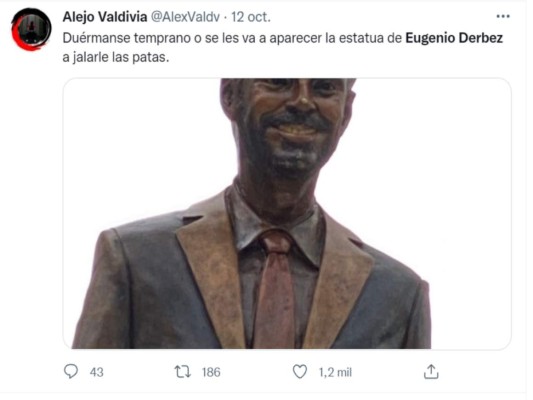 Eugenio Derbez recibe odio en redes sociales por estatua que le edificaron en Acapulco