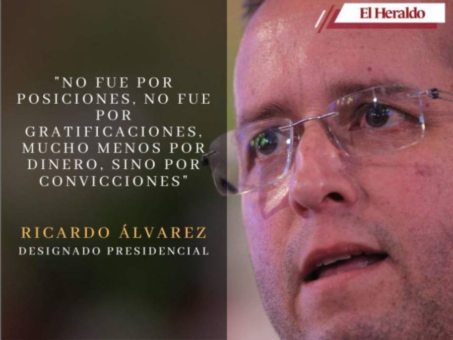 Las frases de Ricardo Álvarez al sumarse a las filas de Mauricio Oliva