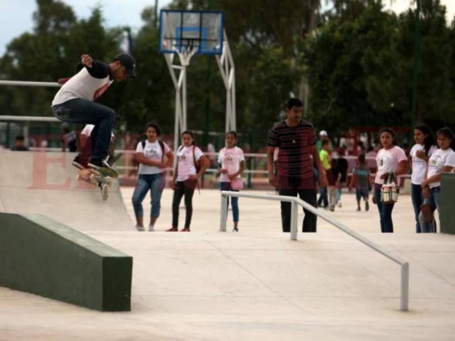 FOTOS: Así es el megaparque Campo Parada Marte inaugurado en la capital de Honduras