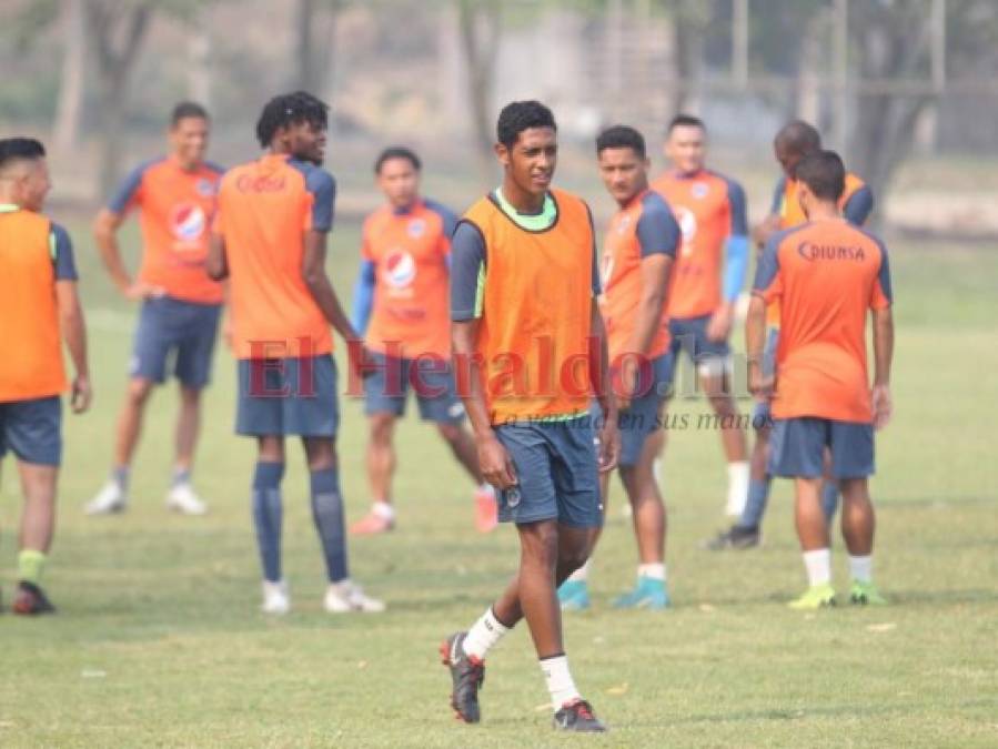 El entreno de Motagua previo al duelo ante Vida en la última jornada del Clausura