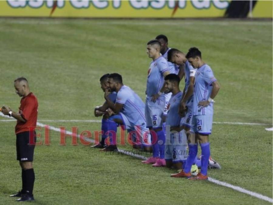 Euforia azul y desilusión aurinegra: las imágenes que dejó la clasificación del Motagua a la final