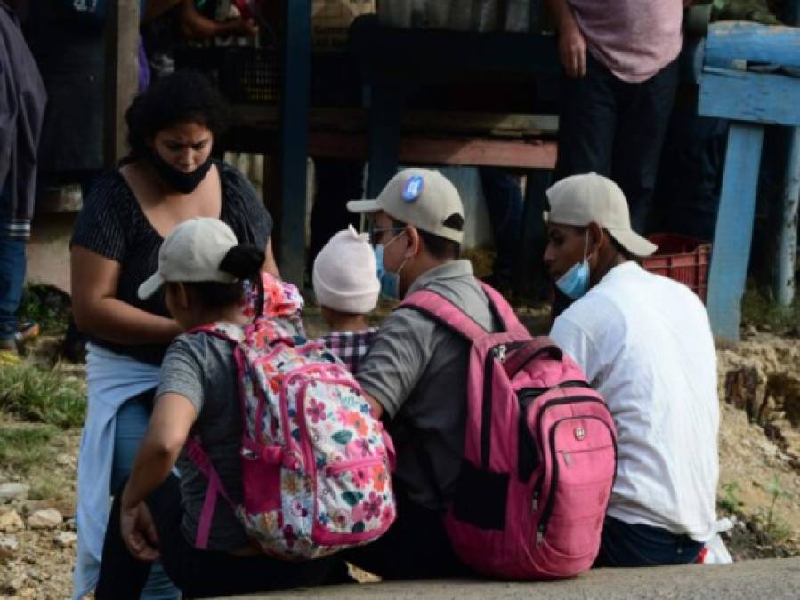 Lo que se sabe de la nueva caravana que partió este viernes de Honduras hacia EE UU (Fotos)