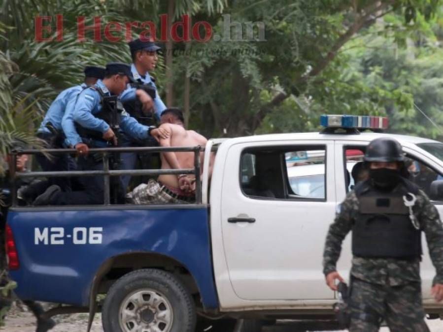 Persecución, choque y tiroteo: así capturaron a supuestos pandilleros tras robarse una camioneta