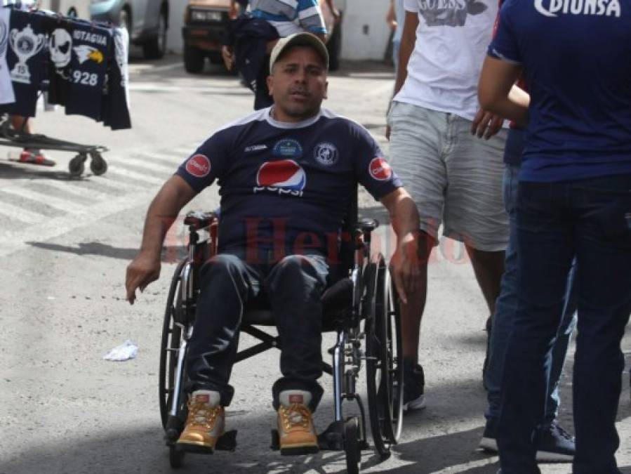 Ambiente de hermandad y fiesta en la final entre Motagua y Real España