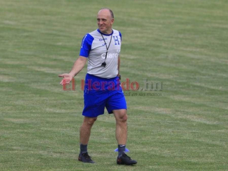 Así fue el entrenamiento de Honduras previo al amistoso con Puerto Rico