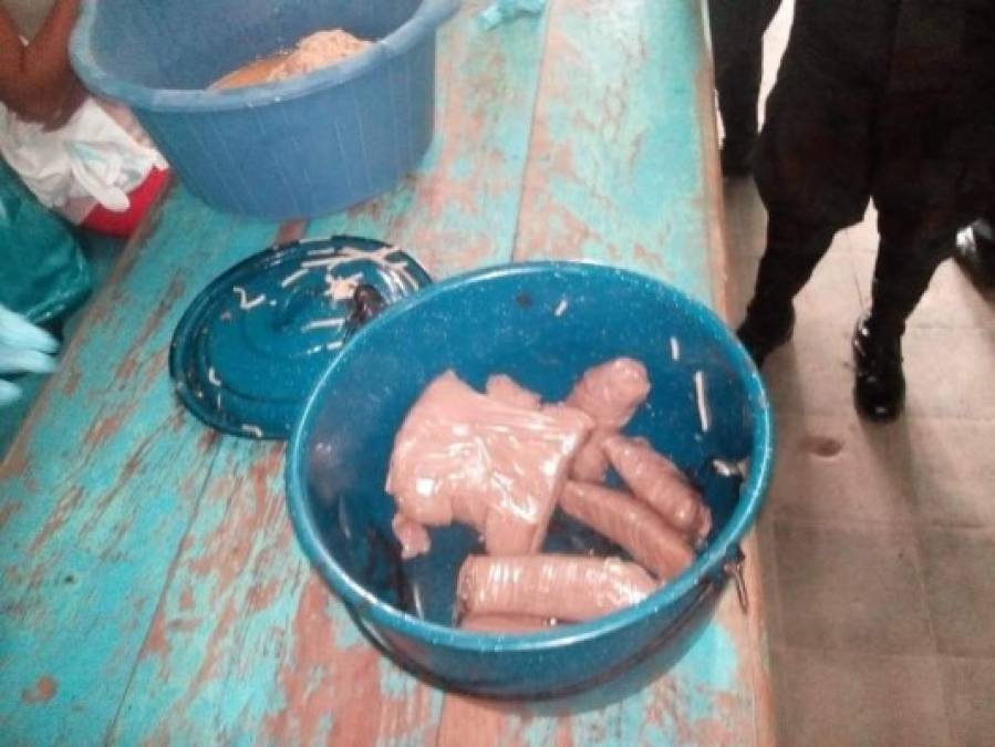 Las formas más 'inusuales' de transportar droga que han sido detectadas en Honduras