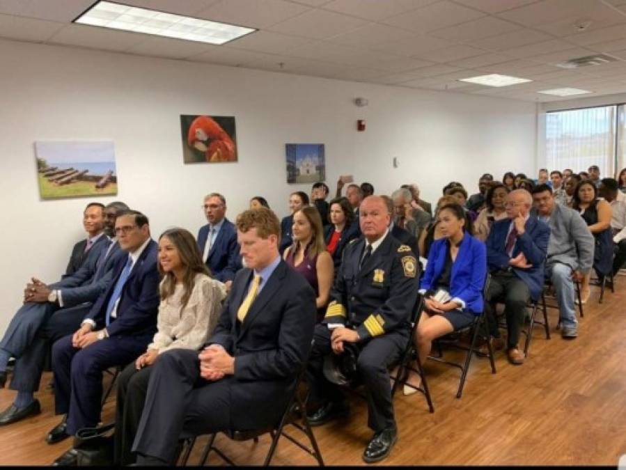 FOTOS: Así fue la inauguración del consulado de Honduras en Boston