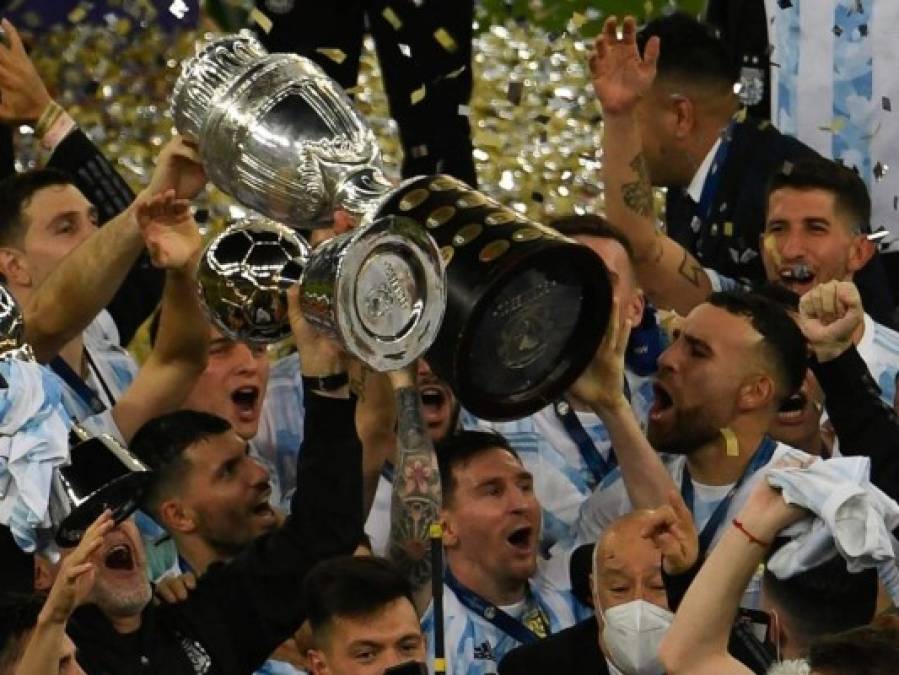 La euforia de Messi y la celebración de Argentina: la final de la Copa América en imágenes