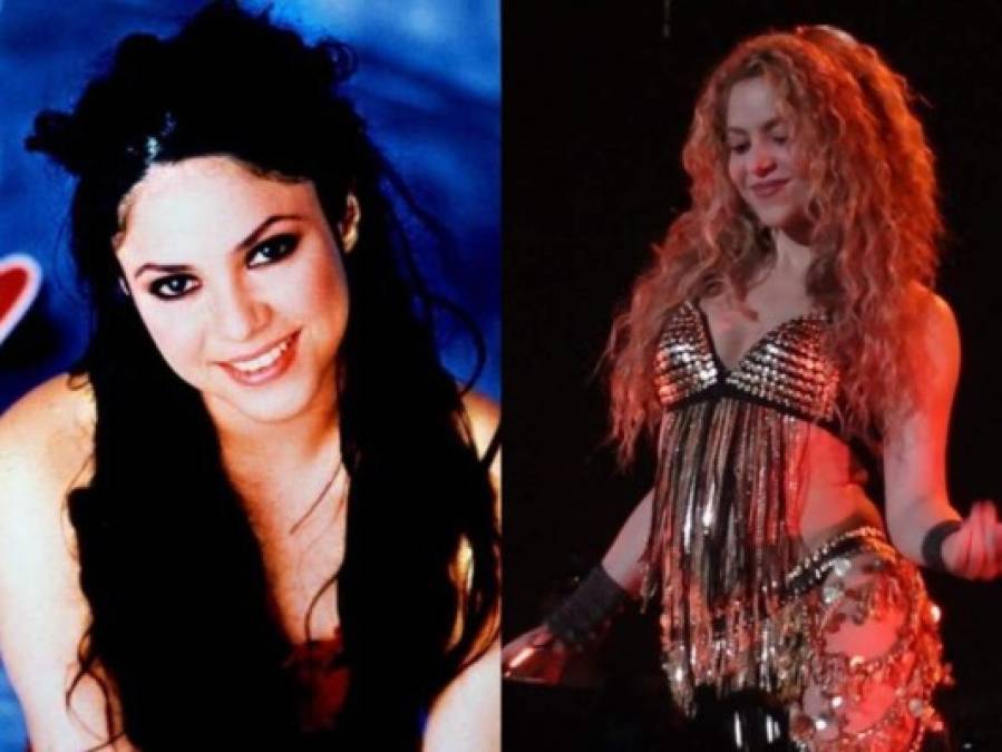 El notable cambio físico de Shakira antes y después de ser madre