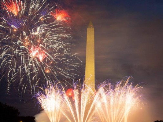 Las mejores fotos del Día de la Independencia Estados Unidos con fuegos artificiales