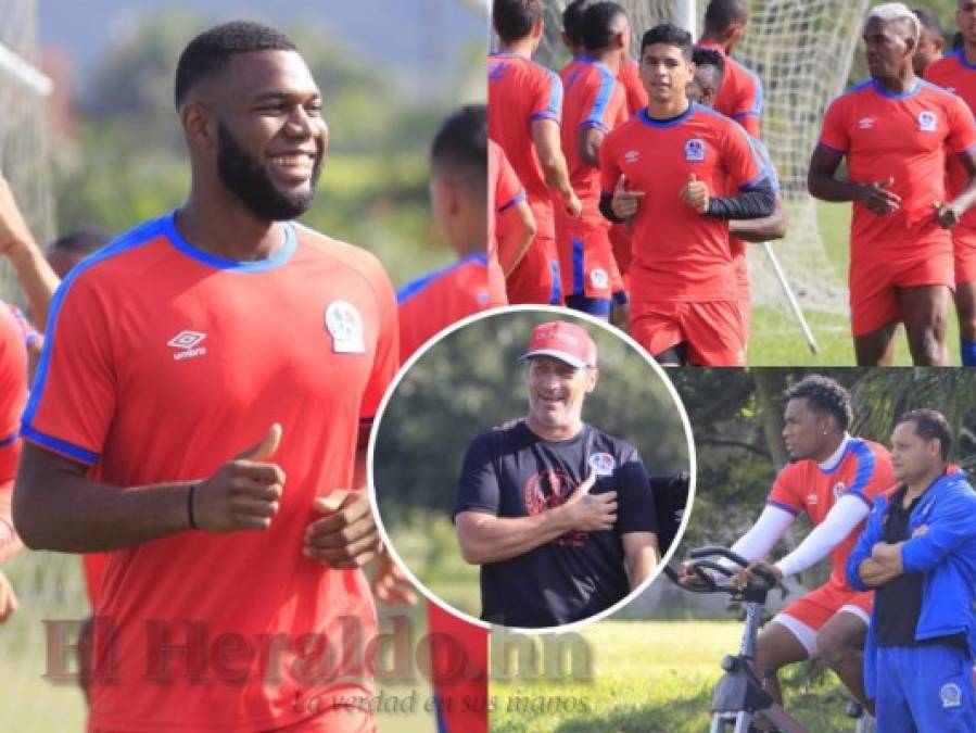 FOTOS: Con toda su artillería, así entrenó el Olimpia de Troglio este martes