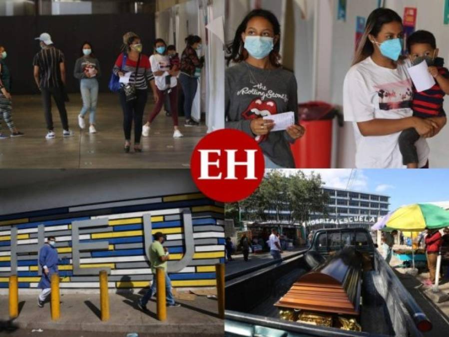 Triajes al tope y más muertos: Honduras a un año de la pandemia (Fotos)