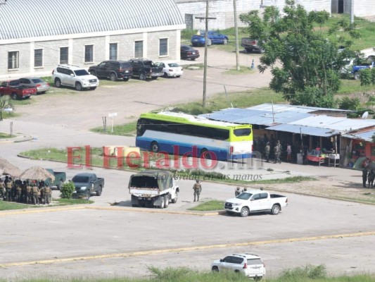 FOTOS: Fuerte presencia militar y policial en la Penitenciaría de Támara