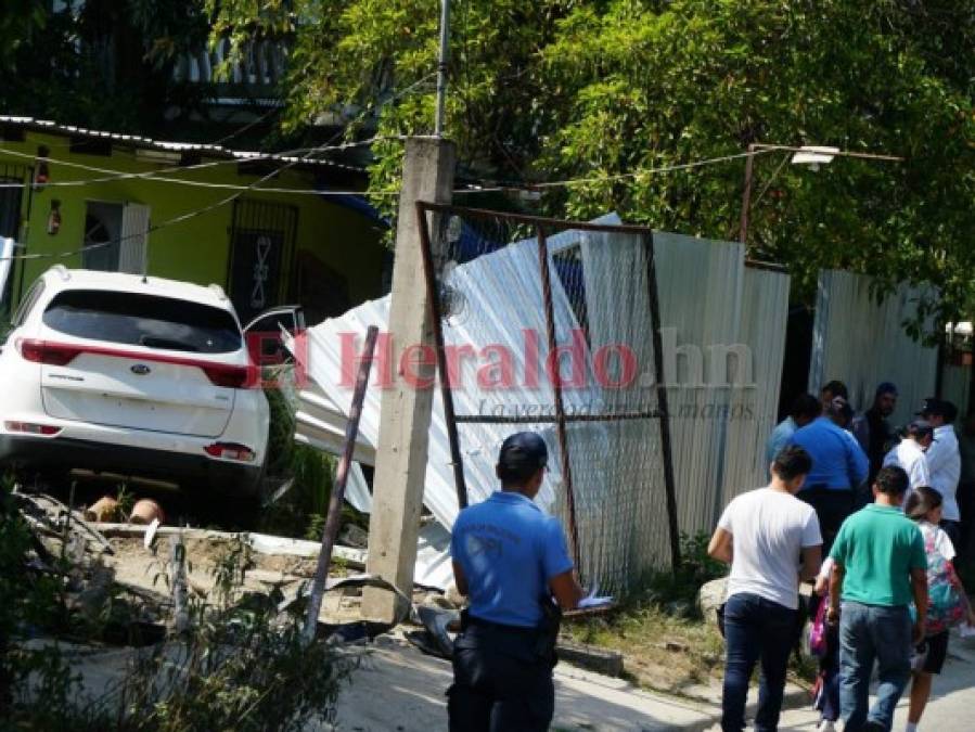 Las imágenes del asesinato de un colombiano y el secuestro de una mujer en San Pedro Sula