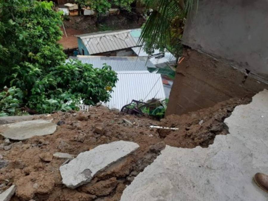 Alerta amarilla: Lluvias provocan primeros daños en Honduras (FOTOS)