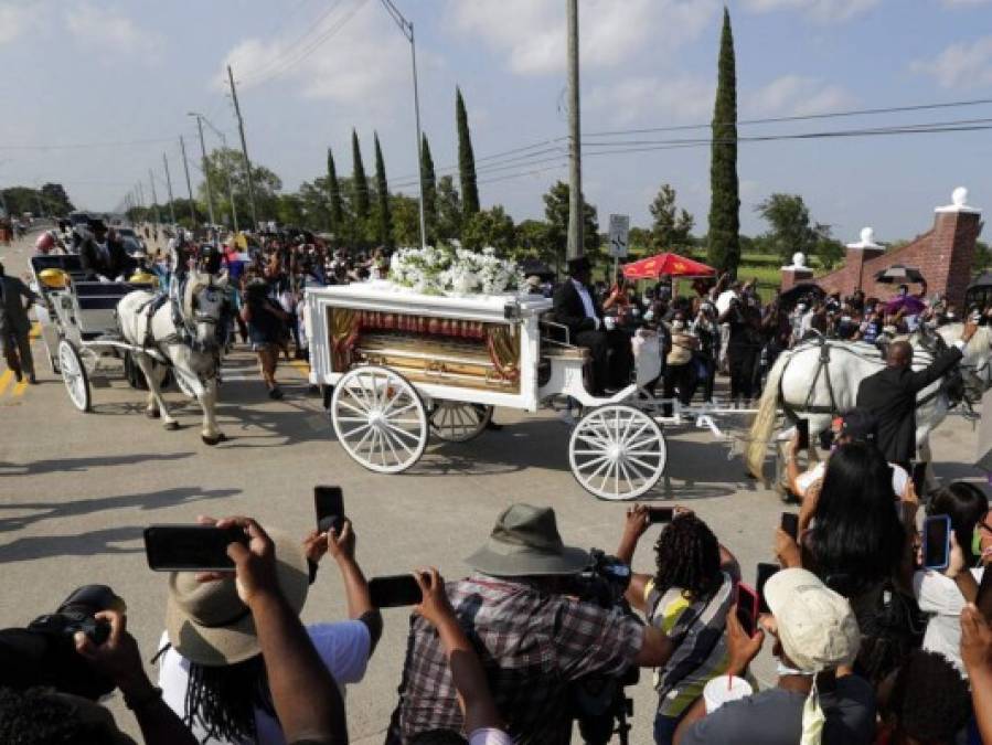 15 imágenes del funeral de George Floyd, ícono de la lucha antirracista