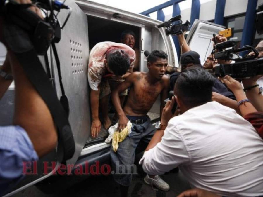 Las fuertes imágenes que dejó un enfrentamiento en la Penitenciaría Nacional de Támara