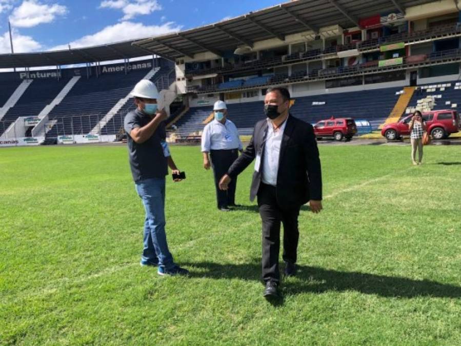 Así avanzan mejoras en el Nacional previo a la toma de posesión de Xiomara Castro  