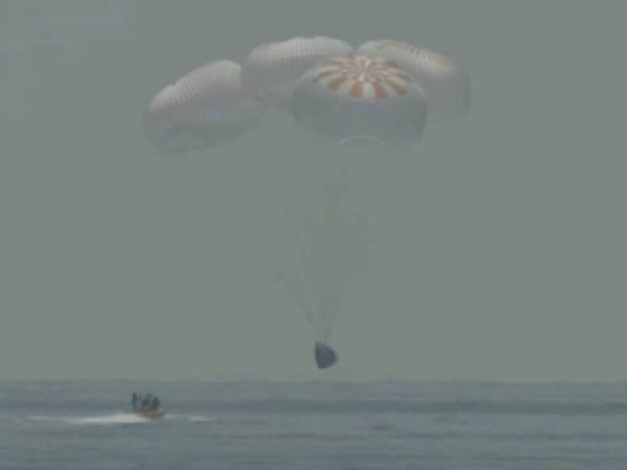 SpaceX trae de regreso a casa a astronautas de la NASA en una histórica misión  